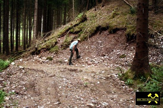 SDAG Wismut Schurf 7 bei Schacht 337 im Revier Johanngeorgenstadt, Erzgebirge, Sachsen - 21. Mai 2009 (2).jpg